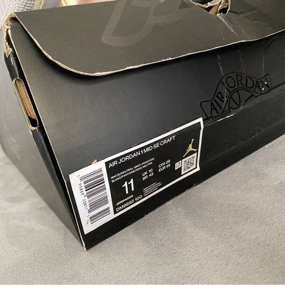 Air Jordan 1 Mid SE Craft - Picture 4 of 12